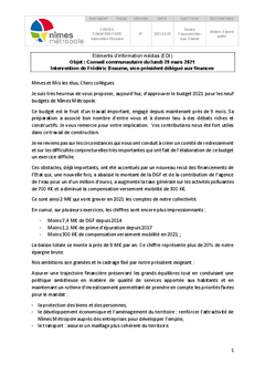 Annexe 2 - Intervention FBeaume - Budgets 2021