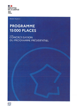 Support 3 - Ministère de la Justice - Dossier de presse prisons Programme 15.000 places