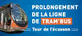 Prolongement ligne Trambus