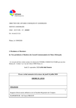 Ordre du jour conseil communautaire Nîmes Métropole 21 septembre 2020, version accessible