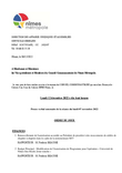 Ordre du jour conseil communautaire Nîmes Métropole lundi 12 décembre 2022 - Version accessible