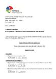 Ordre du jour conseil communautaire Nîmes Métropole lundi 13 février 2023 - Version accessible