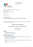 Ordre du jour conseil communautaire Nîmes Métropole lundi 13 février 2023