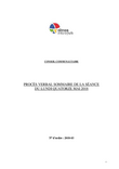 Procès-verbal sommaire du conseil communautaire du lundi 14 mai 2018 - Version accessible