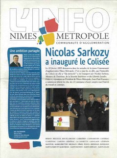 Premier numéro du magazine Métropole en 2003