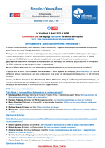Entreprendre : Destination Nîmes Métropole