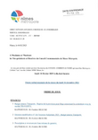 Ordre du jour Conseil communautaire de Nîmes Métropole lundi 10 février 2025