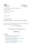 Ordre du jour conseil communautaire Nîmes Métropole mardi 25 mai 2021