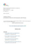 Ordre du jour conseil communautaire Nîmes Métropole lundi 23 mai 2022
