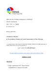 Ordre du jour conseil communautaire du 11 juillet 2016, version accessible