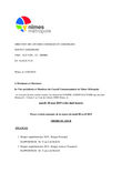 Ordre du jour conseil communautaire Nîmes Métropole 28 mai 2019, version accessible