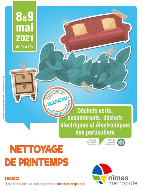 Nettoyage de Printemps 2021 - Affiche