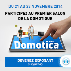 Affiche Inscrivez vous comme exposant au salon Domotica