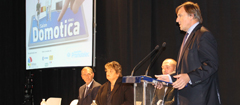 Inauguration du salon Domotica Nîmes 2014