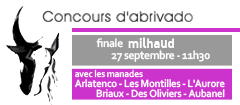 Demi-finale et finale du concours d'abrivado